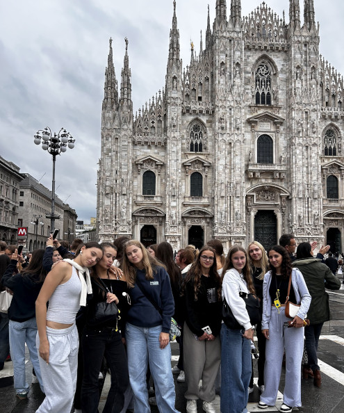 Znamenita milanska stolnica, ki je največja cerkev v Italiji