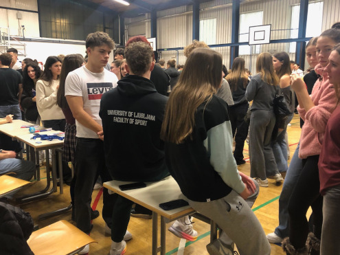 Veliko zanimanja je bilo tudi za Fakulteto za šport