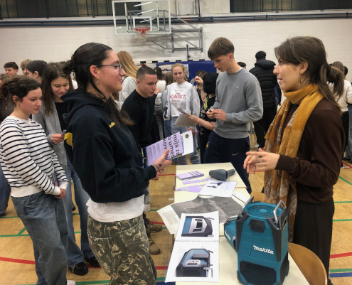 Predstavila se je tudi Fakulteta za likovno umetnost in oblikovanje