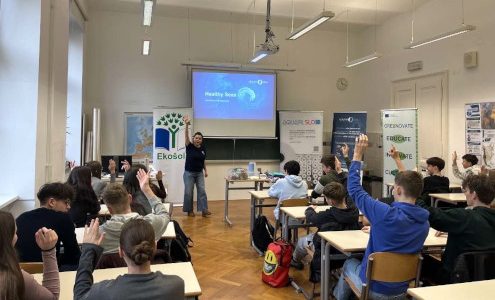 Predstavitev predstavnice organizacije Healthy Seas