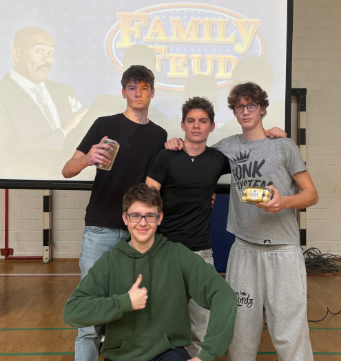 Člani ekipe Šilčki iz 4. d.